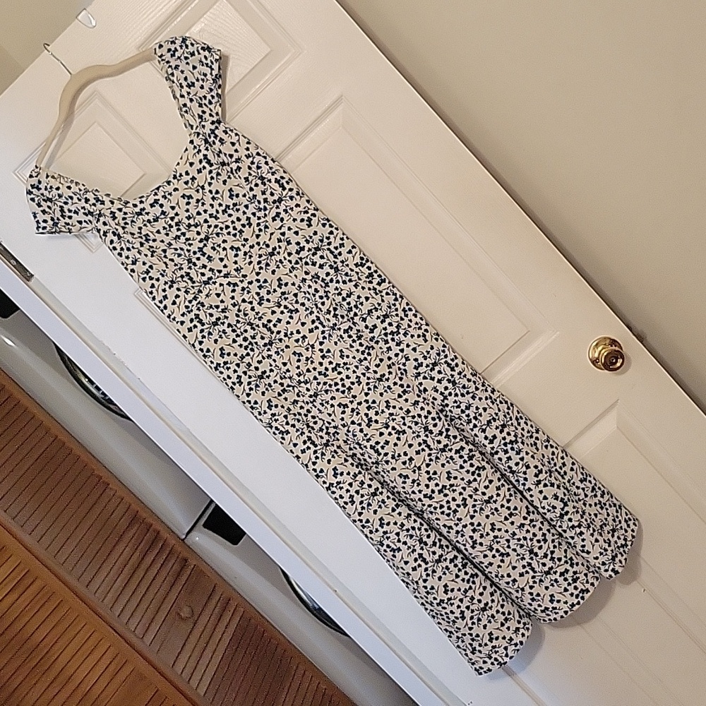 JESSICA SIMPSON Long Floral Print dress